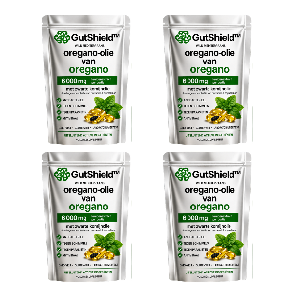 GutShield™ antiparasitaire softgels | elimineert 92% van darmparasieten in 3 dagen!