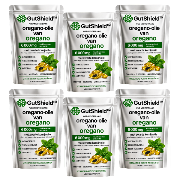 GutShield™ antiparasitaire softgels | elimineert 92% van darmparasieten in 3 dagen!